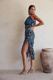 Azure Sari Dress