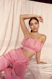 Pink Serena Crop Top